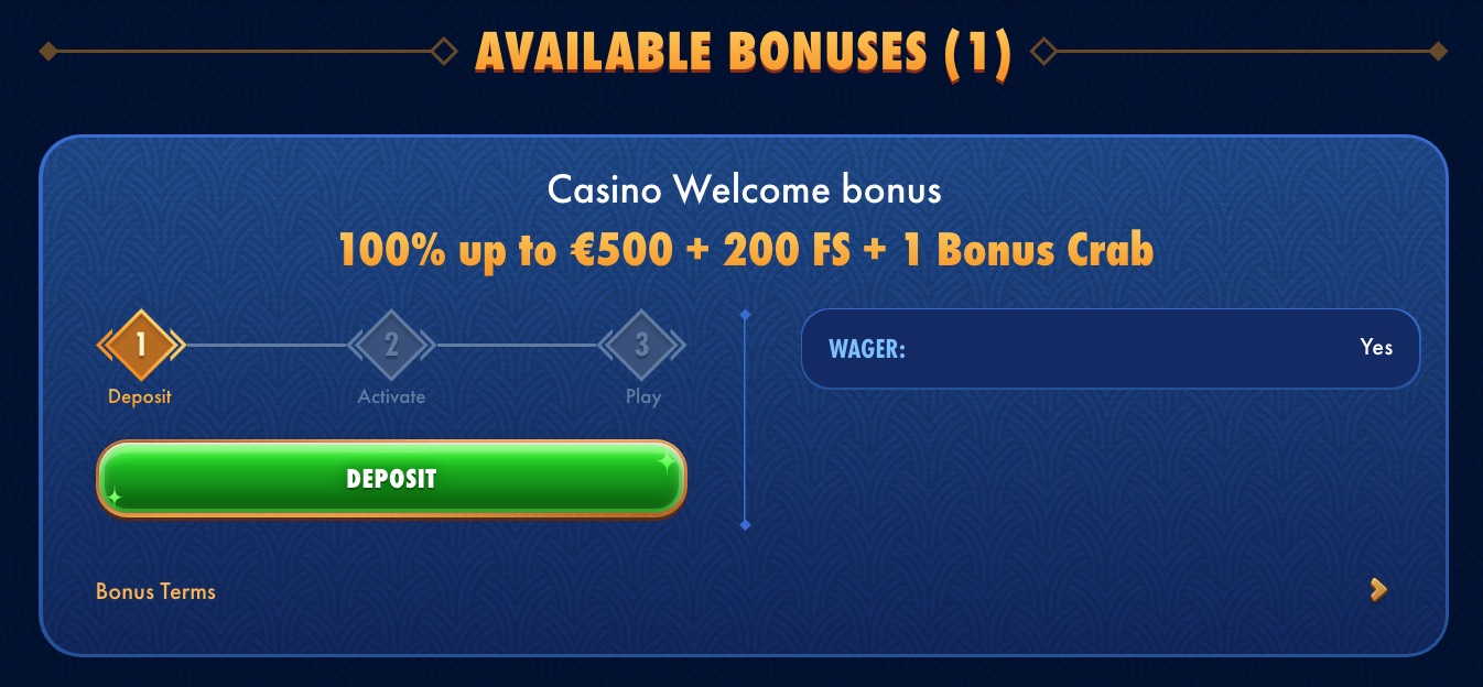 Wingaga Casino How to Claim Bonuses